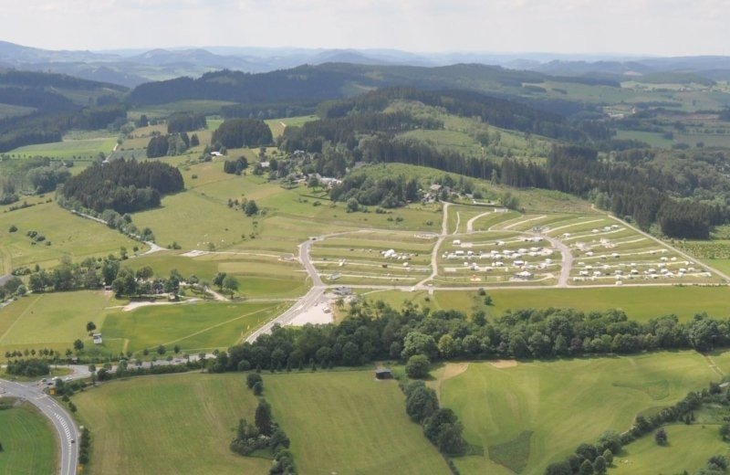Campingplatz brilon luftfoto
