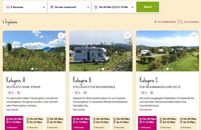 Neues Buchungssystem für 2026