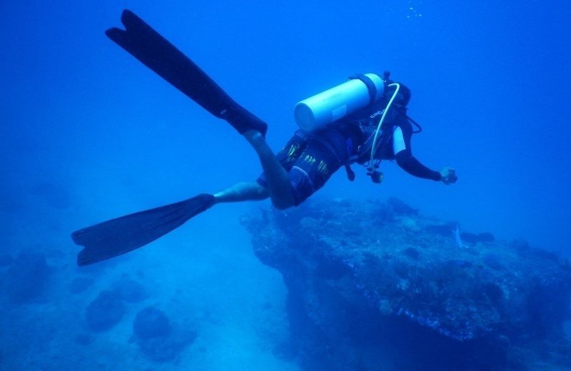 Tauchen brilon taucher