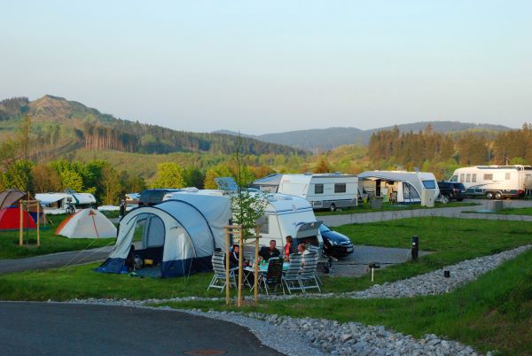 Urlaub auf dem Campingplatz bei Willingen im Sauerland